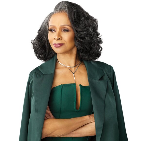 Bare Lace Platinum Glow Glueless Human Hair Blend 13x6 Hand-Made Lace Front Wig - Picture 2 of 4